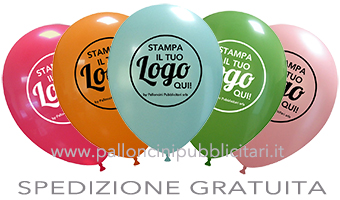 100 Palloncini Personalizzati con Logo